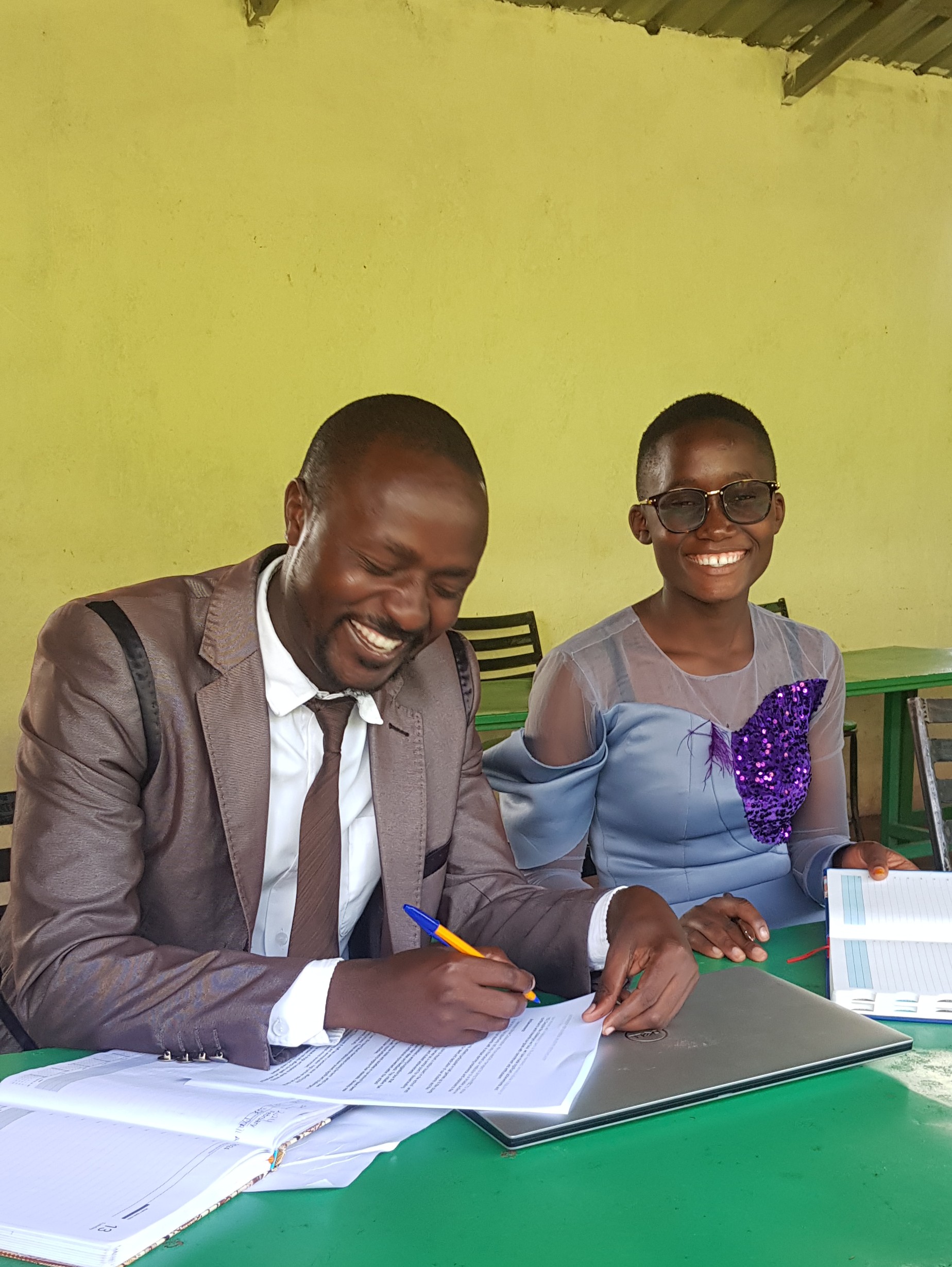 Nicholas Lubisya and Arriet Nyatichi – AMM Principal and Deputy Principal
